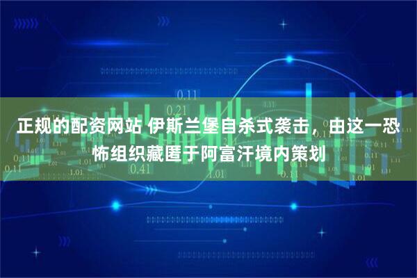 正规的配资网站 伊斯兰堡自杀式袭击，由这一恐怖组织藏匿于阿富汗境内策划